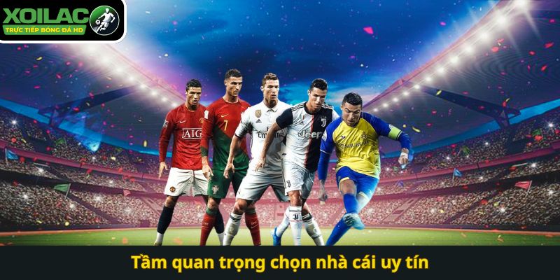 Tầm quan trọng chọn nhà cái uy tín